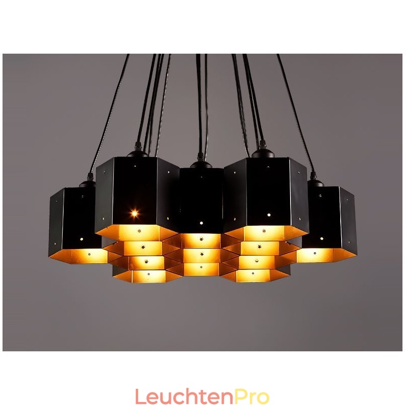 Pendelleuchte im Loft-Industriestil