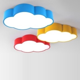 Macaron Multi Color Cloud Moderne Deckenleuchten im nordischen Stil mit Acrylschirm