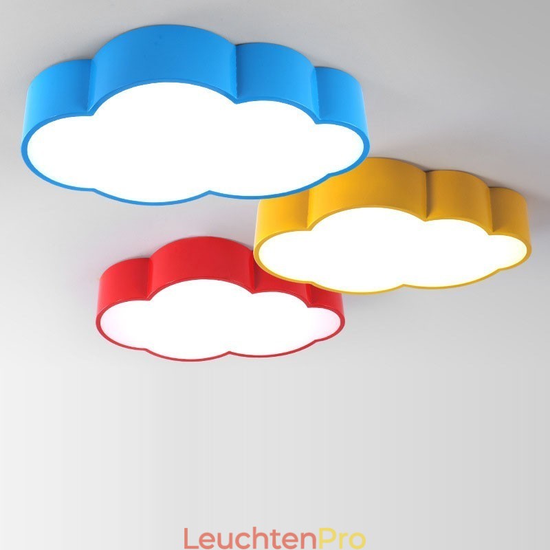 Macaron Multi Color Cloud Moderne Deckenleuchten im nordischen Stil mit Acrylschirm