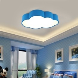 Macaron Multi Color Cloud Moderne Deckenleuchten im nordischen Stil mit Acrylschirm