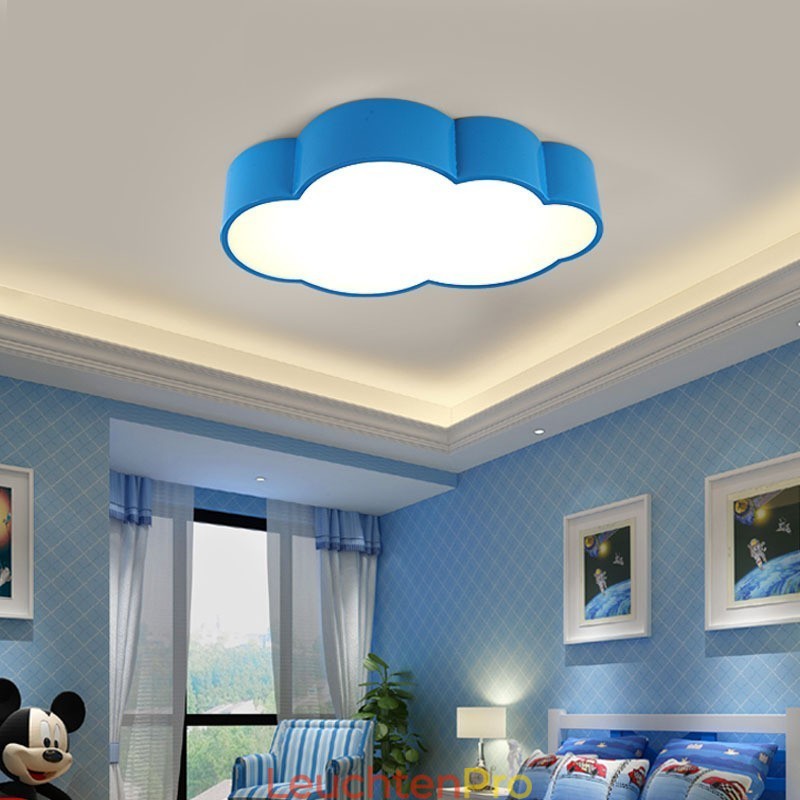 Macaron Multi Color Cloud Moderne Deckenleuchten im nordischen Stil mit Acrylschirm