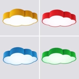 Macaron Multi Color Cloud Moderne Deckenleuchten im nordischen Stil mit Acrylschirm