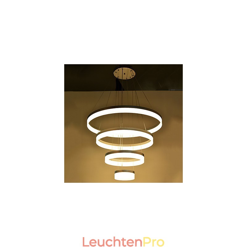 Acryl Kronleuchter Ring Anhänger Licht Leuchten mit