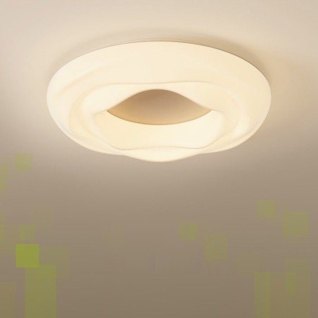 Dimmbare runde moderne Deckenleuchte für den Innenbereich Dimmbare runde moderne Deckenleuchte für den Innenbereich