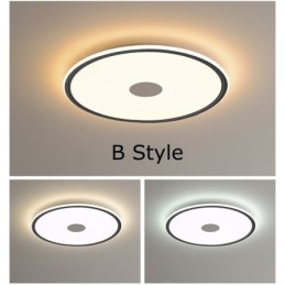 Nordic 3,5 cm Dicke Runde Vollspektrum Augenschutz Indoor Dimmbare Deckenleuchte