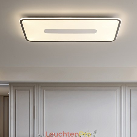 Moderne große dimmbare rechteckige Unterputz-Deckenleuchte Vollspektrum-Augenschutz Moderne große dimmbare rechteckige Unterputz-Deckenleuchte Vollspektrum-Augenschutz