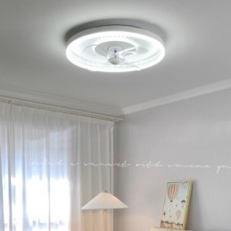 Modernes, rundes, ultradünnes, leises, unsichtbares Vollspektrum-Augenschutzlicht, dimmbar, bündig montiert