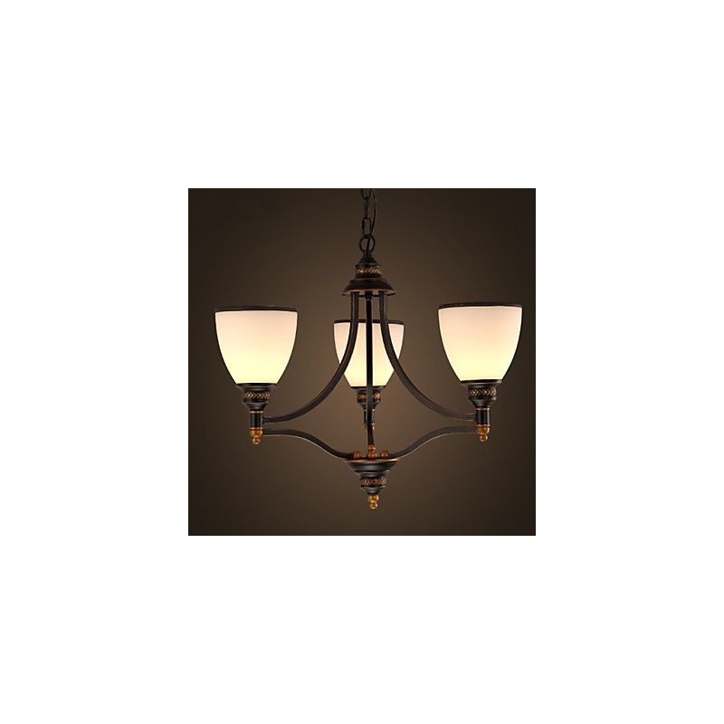 Retro Minimalist Deckenleuchten Europäischen Stil Glas Deckenleuchten Lampe