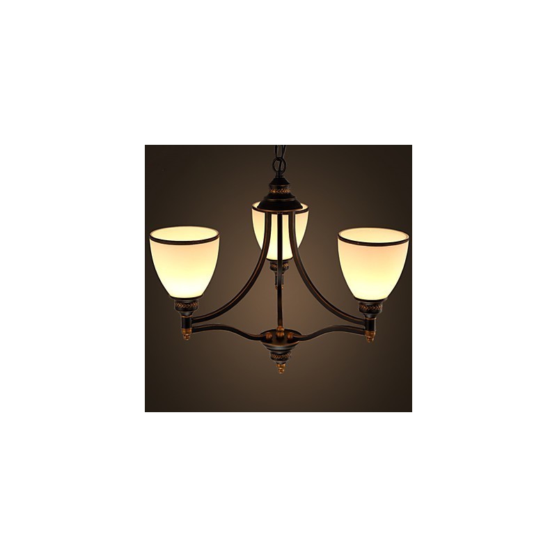 Retro Minimalist Deckenleuchten Europäischen Stil Glas Deckenleuchten Lampe