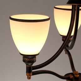 Retro Minimalist Deckenleuchten Europäischen Stil Glas Deckenleuchten Lampe