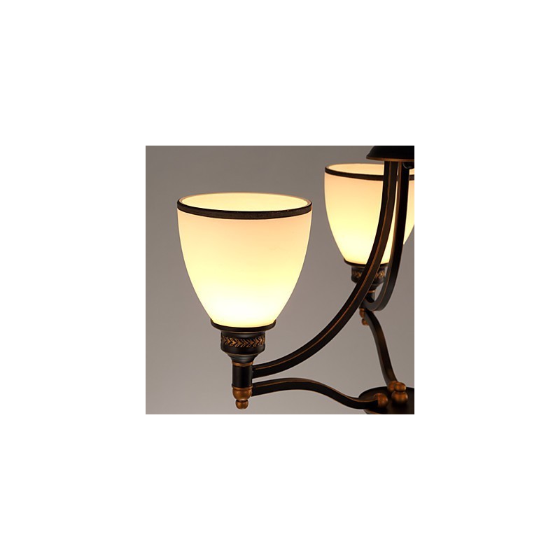 Retro Minimalist Deckenleuchten Europäischen Stil Glas Deckenleuchten Lampe