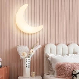 20W Nordic Indoor Mond Form Kinderzimmer Wandleuchten Deckenleuchten