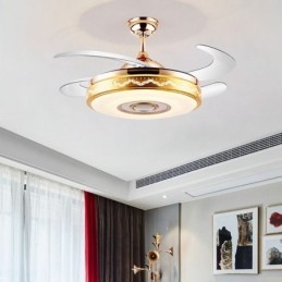 Modernes, elektrisch betriebenes Deckenventilator-Wechselrichter-Ventilatorlicht