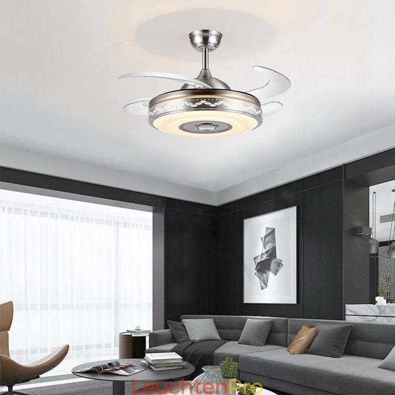 Modernes, elektrisch betriebenes Deckenventilator-Wechselrichter-Ventilatorlicht