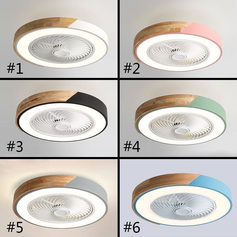 Smart Deckenventilator mit Lichtern Fernbedienung Dekor Ventilator Lampe