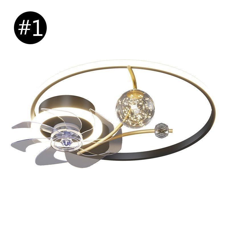 Deckenventilator mit Lichtern Dekor Ventilator Lampe Acryl