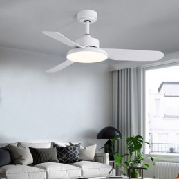 Inverter-Ventilatorlampe Moderne minimalistische Deckenventilatorlampe