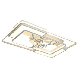 Moderne rechteckige Deckenventilatorleuchten