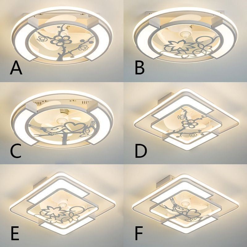 Deckenventilatoren im europäischen Stil mit Licht