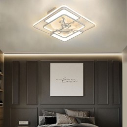 Deckenventilatoren im europäischen Stil mit Licht