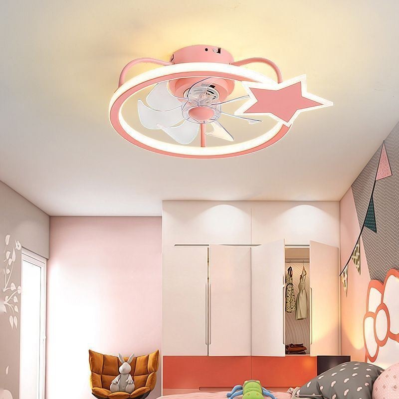 Cartoon Deckenventilator Licht Kreative Deckenleuchte Kinder