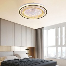 Intelligenter Deckenventilator mit stufenloser Dimmdekoration