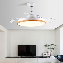 Moderne Inverter Deckenventilator Licht Fernbedienung Deckenleuchte Tricolor Dimmen