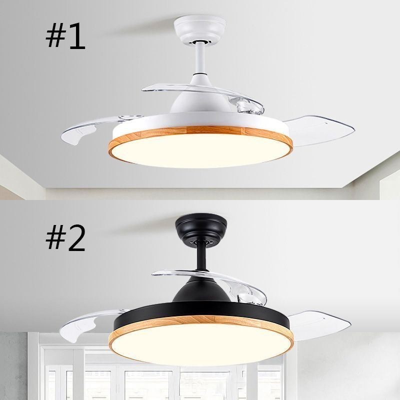 Moderne Inverter Deckenventilator Licht Fernbedienung Deckenleuchte Tricolor Dimmen