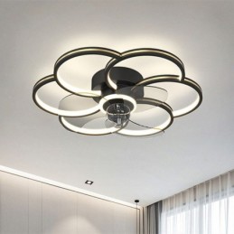 Deckenventilatoren mit Lichtern Kronleuchter Ventilateur