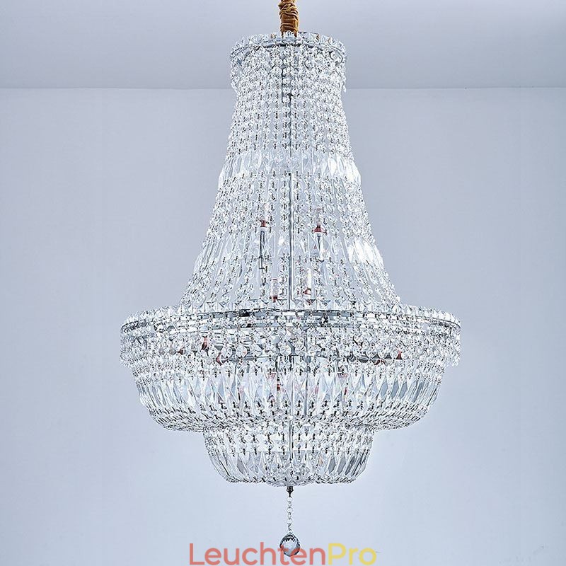 Retro Kristall Kronleuchter Amerikanischen Luxus Kristall Decke Licht Mit 18 Lichter