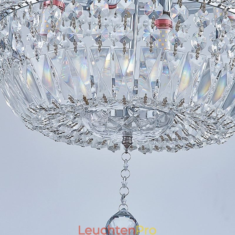 Retro Kristall Kronleuchter Amerikanischen Luxus Kristall Decke Licht Mit 18 Lichter
