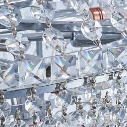 Retro Kristall Kronleuchter Amerikanischen Luxus Kristall Decke Licht Mit 18 Lichter