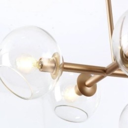Zeitgenössische Magic Bean Pendelleuchte Simple 8 Lichter