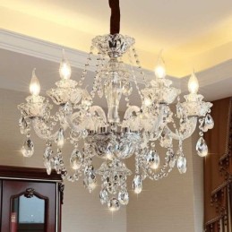 Luxus Kristall Kronleuchter Europäischen Elegante Pendelleuchte
