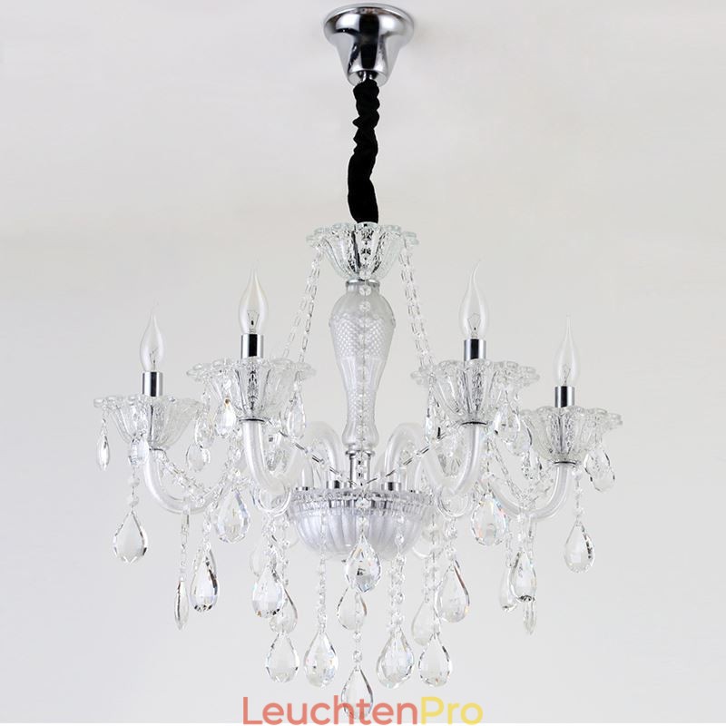 Europäischer Kristall-Kronleuchter, elegante Pendelleuchte