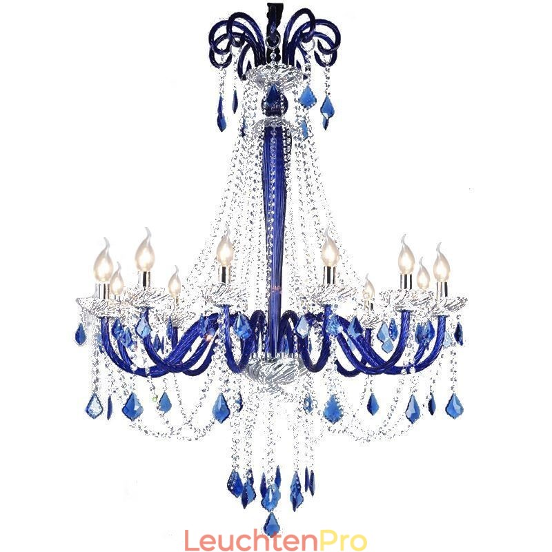 Europäischer Kristall-Kronleuchter, elegante Pendelleuchte