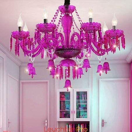 Europäischer Kristall-Kronleuchter Ringglocken Glas Pendelleuchte Europäischer Kristall-Kronleuchter Ringglocken Glas Pendelleuchte