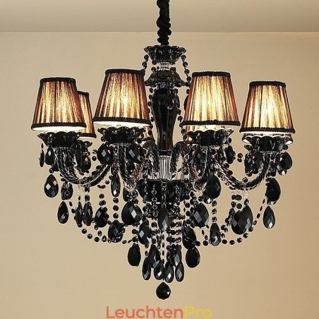 Luxus Kristall Kronleuchter Europäischen Schwarz 10 Lichter Luxus Kristall Kronleuchter Europäischen Schwarz 10 Lichter