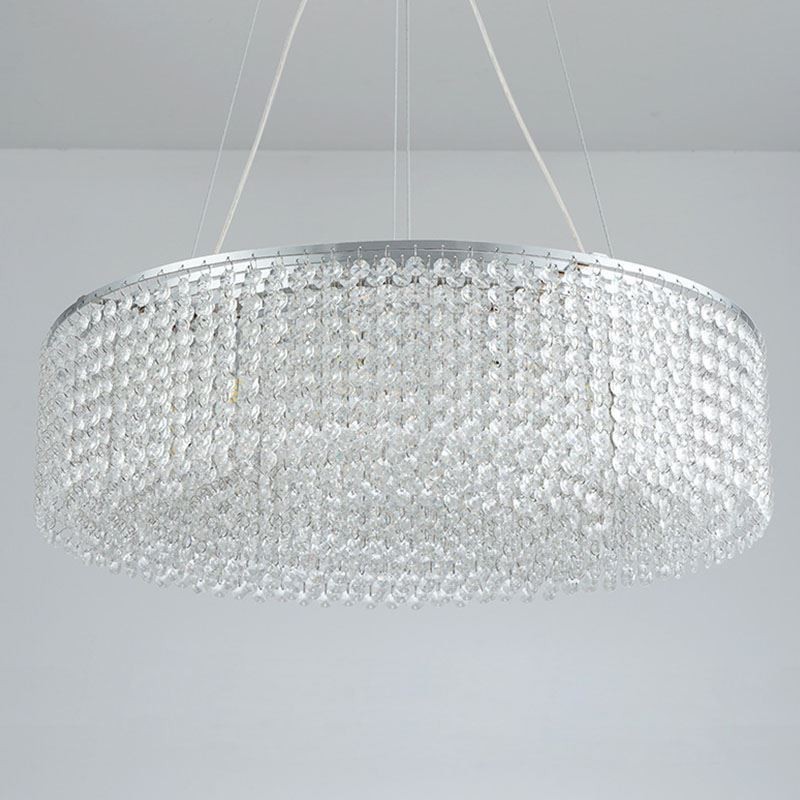 Moderne Kristall Kronleuchter Europäischen Luxus Dekorative Decke Lampe Mit 12 Lichter