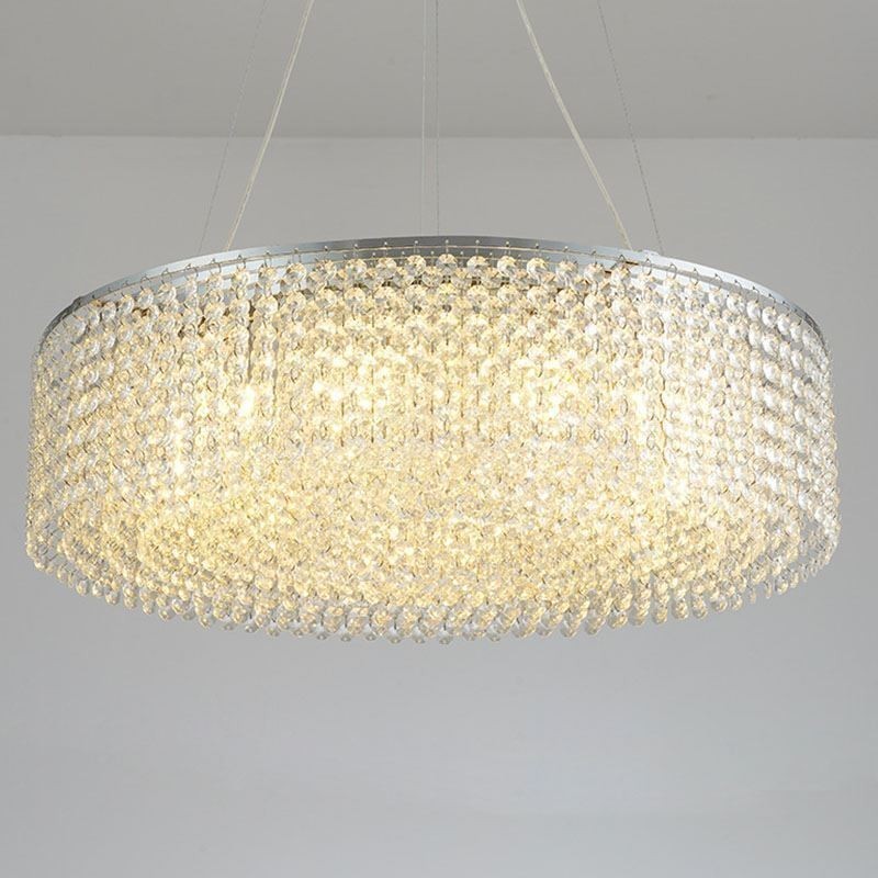 Moderne Kristall Kronleuchter Europäischen Luxus Dekorative Decke Lampe Mit 12 Lichter