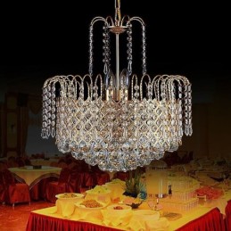 Luxus Kristall Kronleuchter Moderne Elegante Pendelleuchte