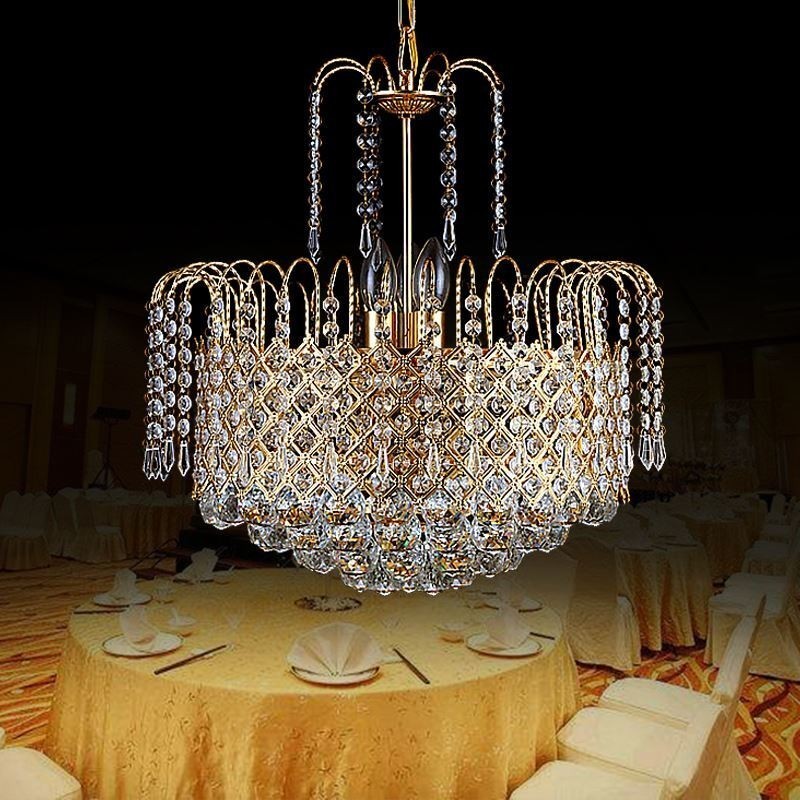 Luxus Kristall Kronleuchter Moderne Elegante Pendelleuchte