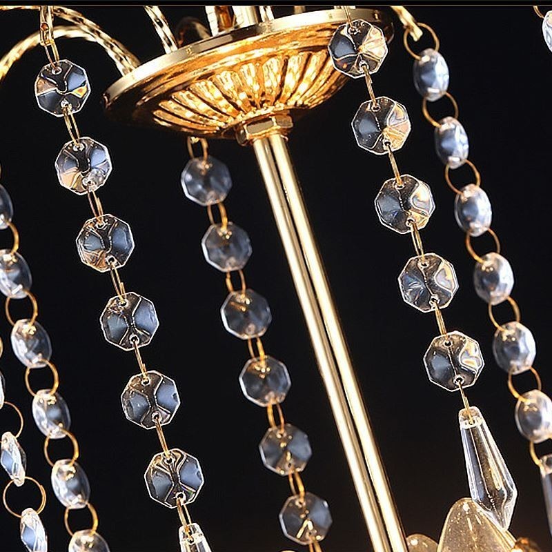 Luxus Kristall Kronleuchter Moderne Elegante Pendelleuchte