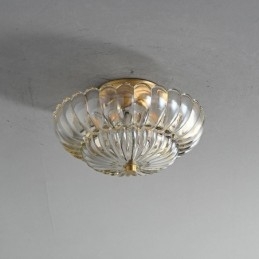 Moderne Deckenleuchte mit Lotussockel
