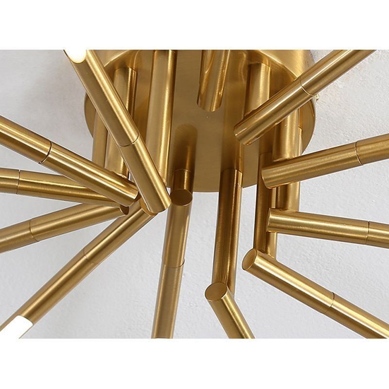 Einfache Deckenleuchte mit Feuerwerksmotiv