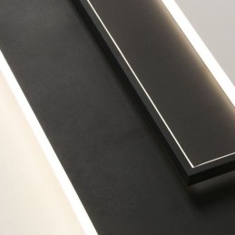 Minimalistische quadratische Deckenleuchte aus Acryl, 40–50 cm