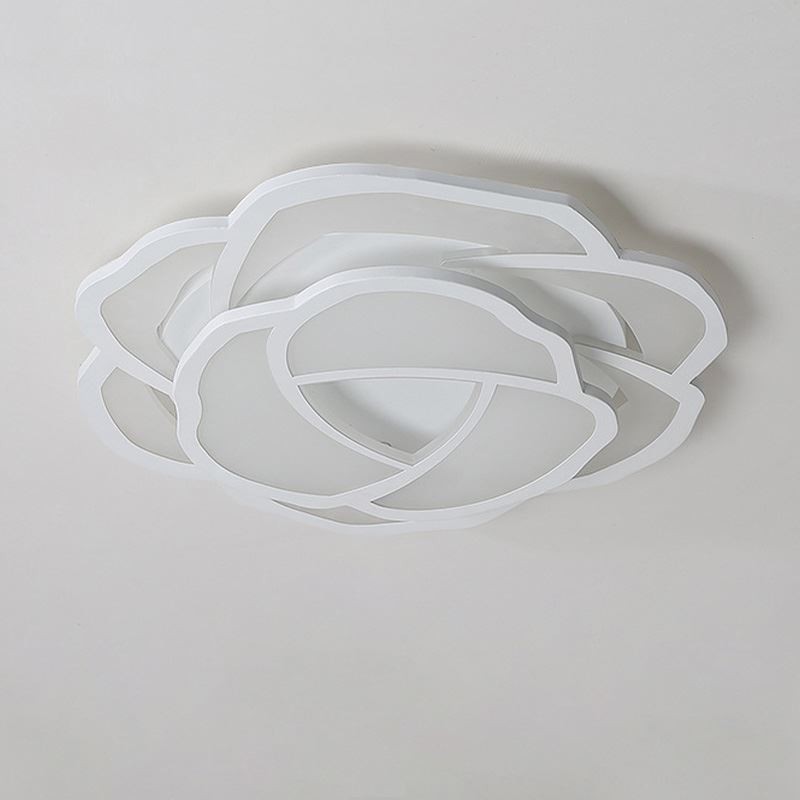 Deckenleuchte, modern, schlicht, rosa, Acryl, 52 cm