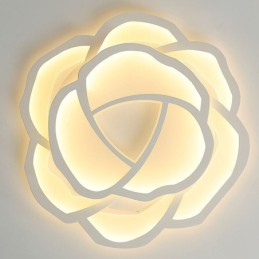 Deckenleuchte, modern, schlicht, rosa, Acryl, 52 cm
