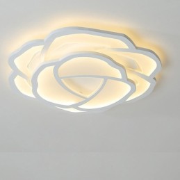 Deckenleuchte, modern, schlicht, rosa, Acryl, 52 cm
