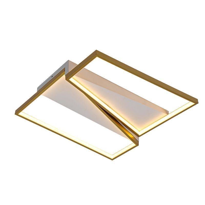 Minimalistische Mosaik-Trapez-Deckenleuchte